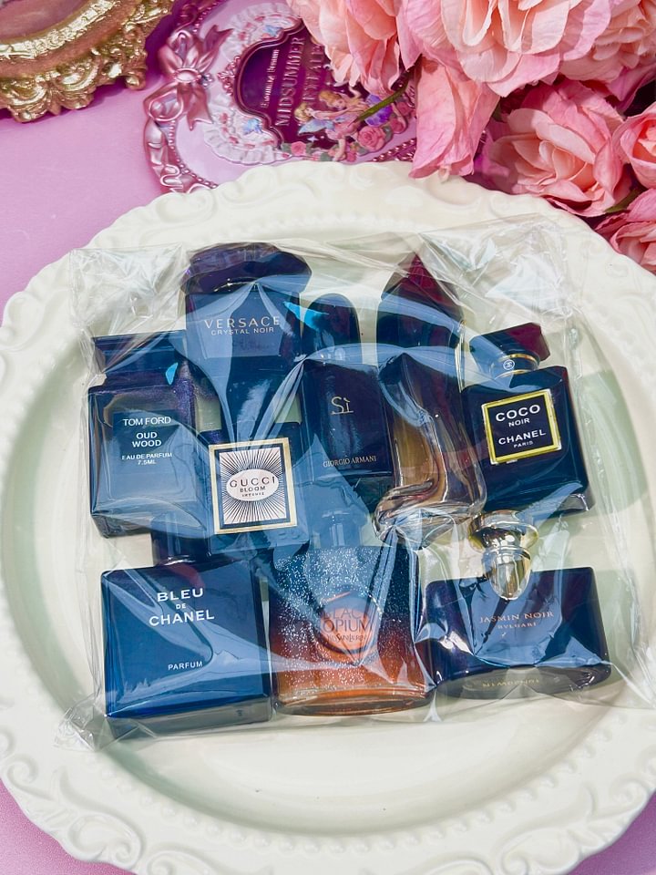 Popular Black Bag Set Mini Perfumes
