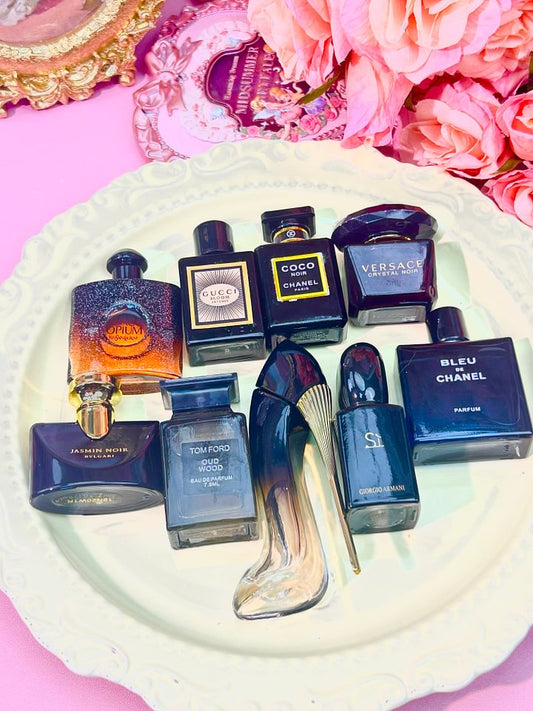 Popular Black Bag Set Mini Perfumes