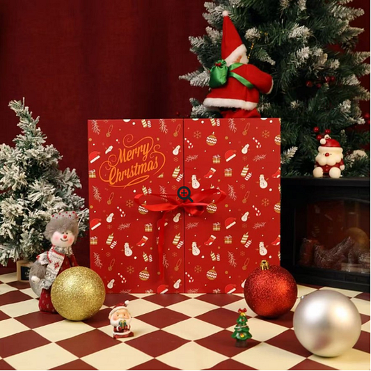 Advert Calendar Blind Box Red for 2025 New Year