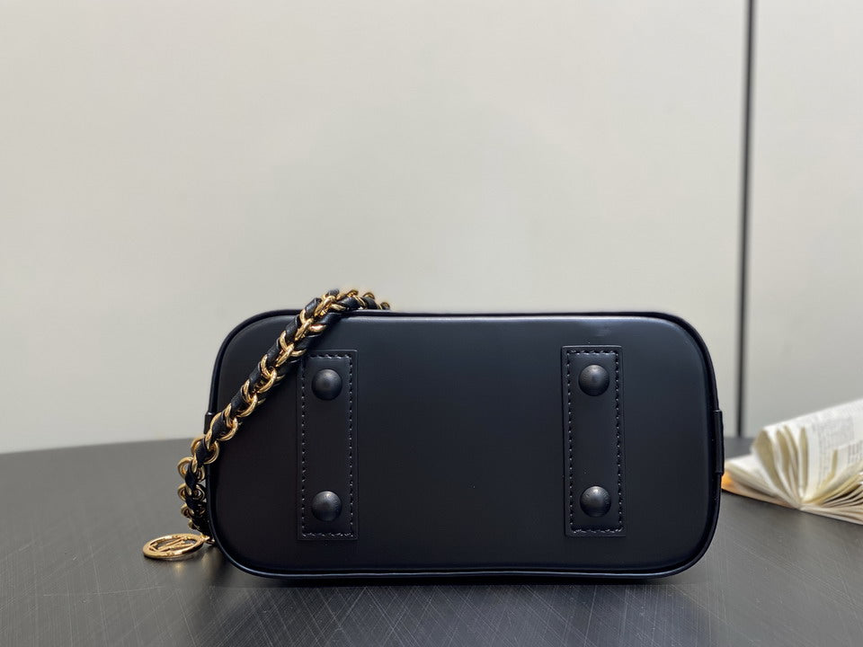 LouisV Nano Alma Black textured Epi-Leather K00015 (15*19.5*10 cm)