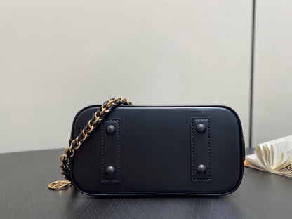 LouisV Nano Alma Black textured Epi-Leather K00015 (15*19.5*10 cm)