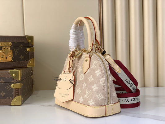LouisV x *Meowgram* Alma BB M25728 (17.5*11.5*23.5cm)