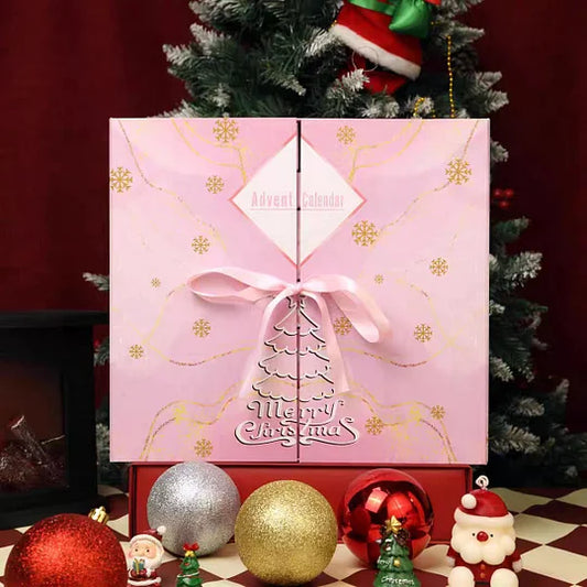 Advert Calendar Blind Box Pink for 2025 New Year
